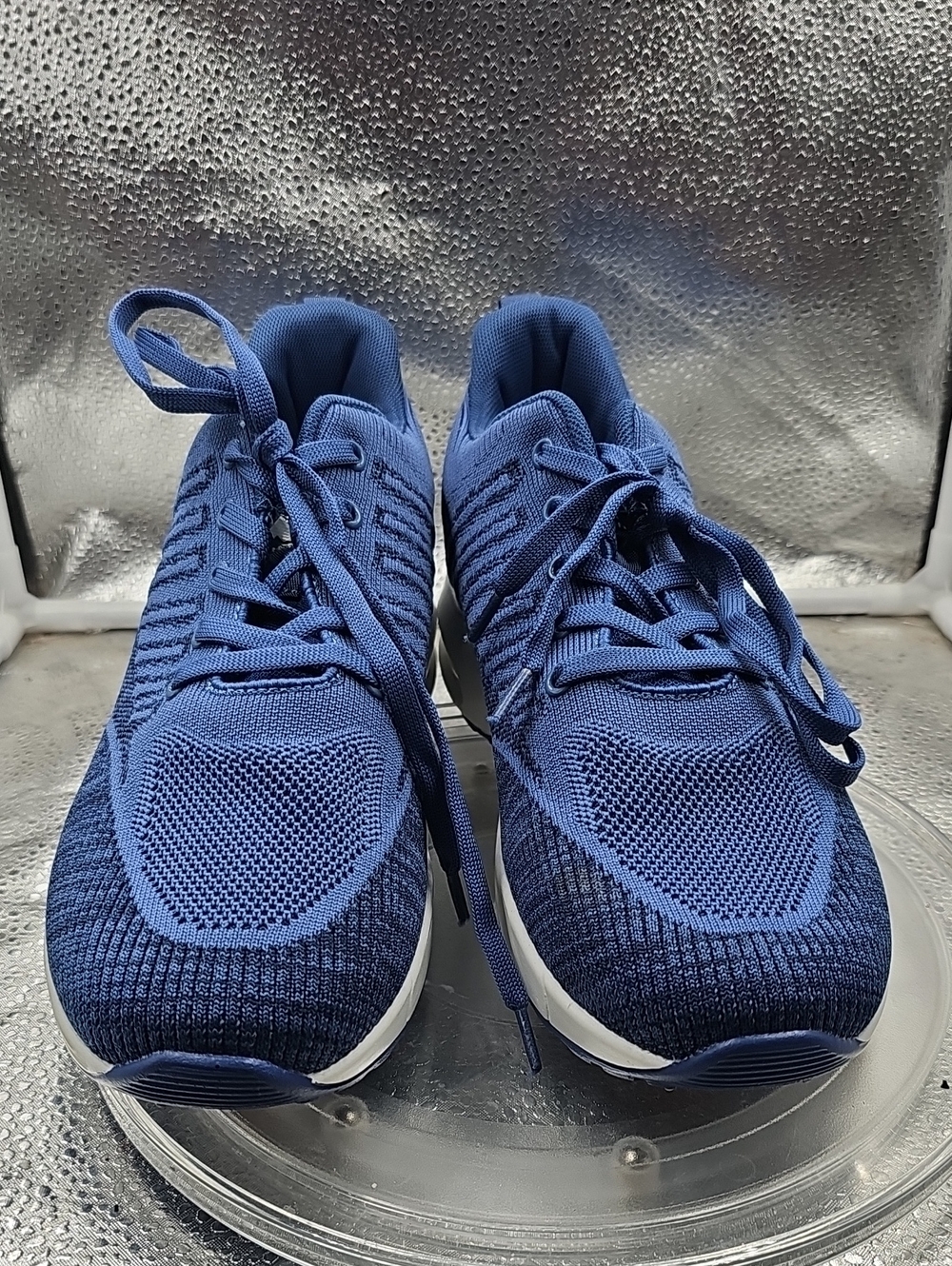 X Blue And White Shoe Sz 11